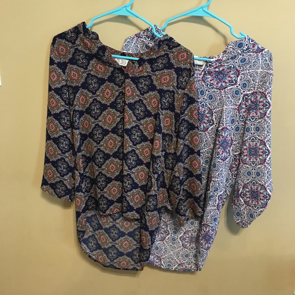 2 Medium Blouses